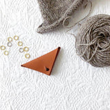 Leather Stitch Marker Pouch