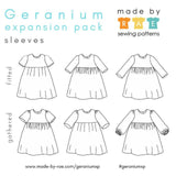 Geranium Dress Expansion Pack (size 0-12)