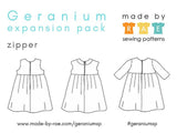 Geranium Dress Expansion Pack (size 0-12)