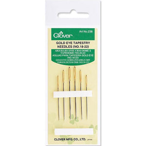 Gold Eye Tapestry Needles 18/22