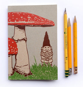 Gnome Mushroom Journal