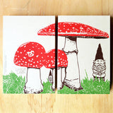 Gnome Mushroom Journal