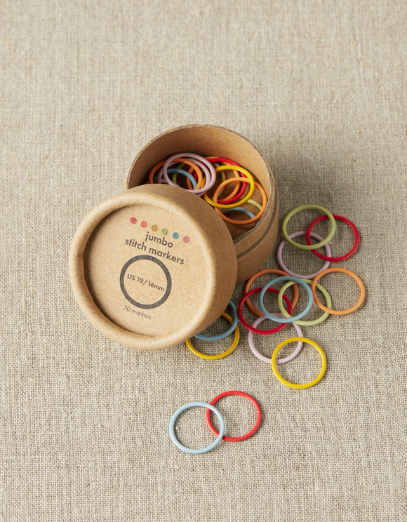 Rainbow Closed Loop Stitch Markers (60 pack).
