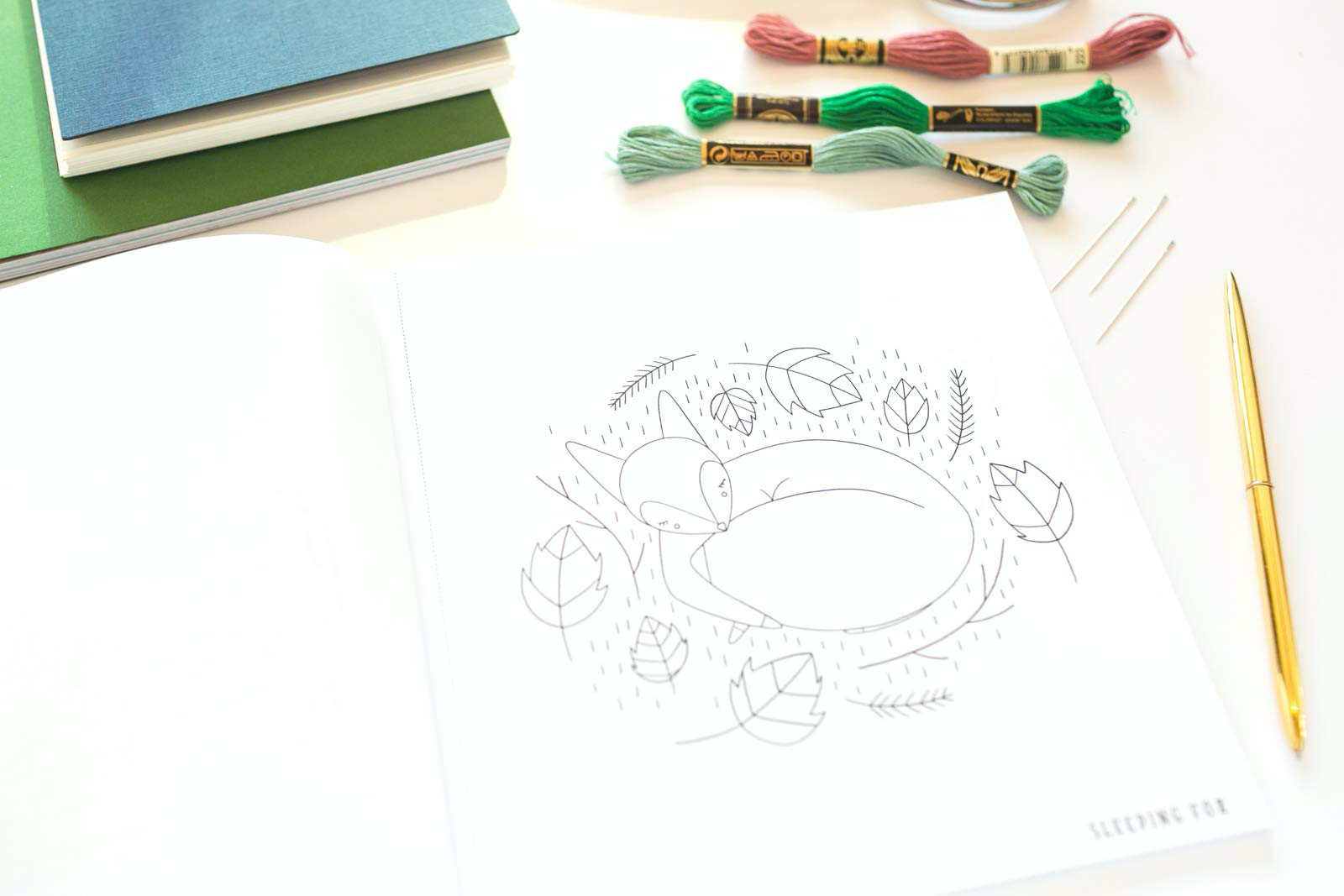 Woodland Stitches: An Embroidery Transfer Pattern Book With Inspiratio –  Freeman's Creative