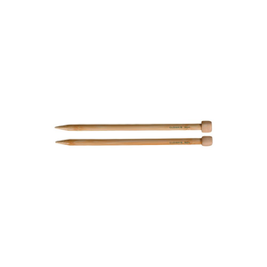 9" Single Point Bamboo Straight Knitting Needle