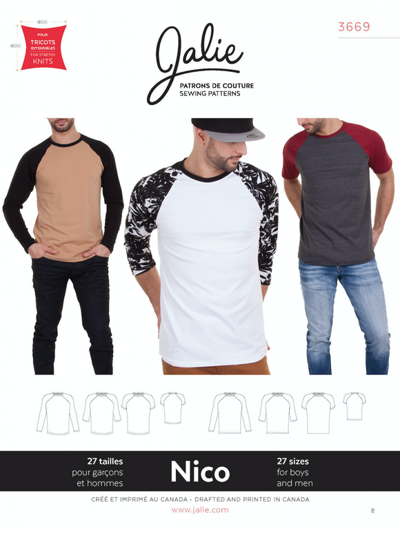 Nico Raglan Tees #3669