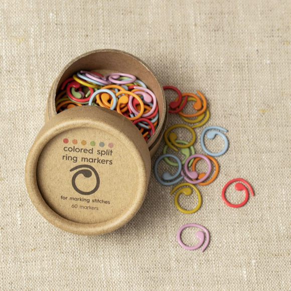Rainbow Split Ring Markers (60 Pack)