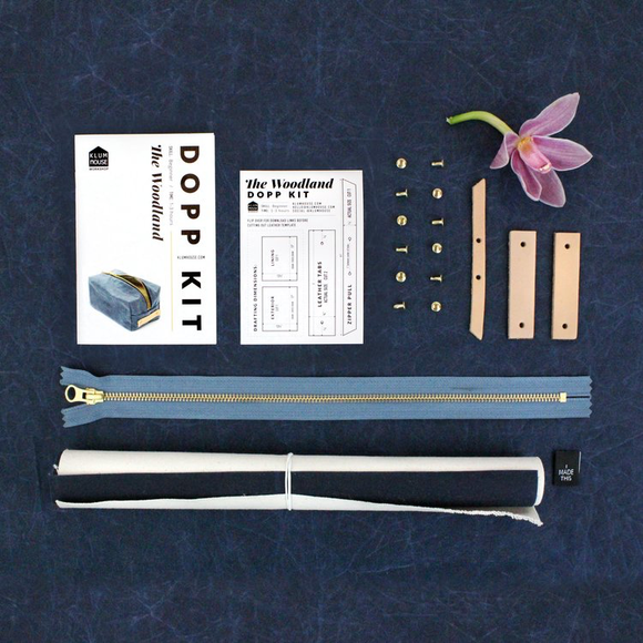 Woodland Dopp Kit Full Maker Kit