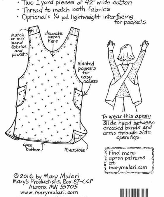 CrissCross Apron Pattern