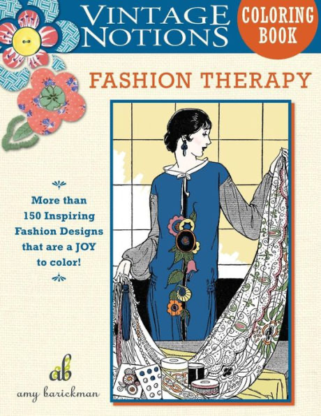 Fashion Therapy Coloring Book