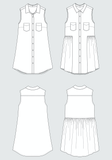 Alder Shirtdress Pattern