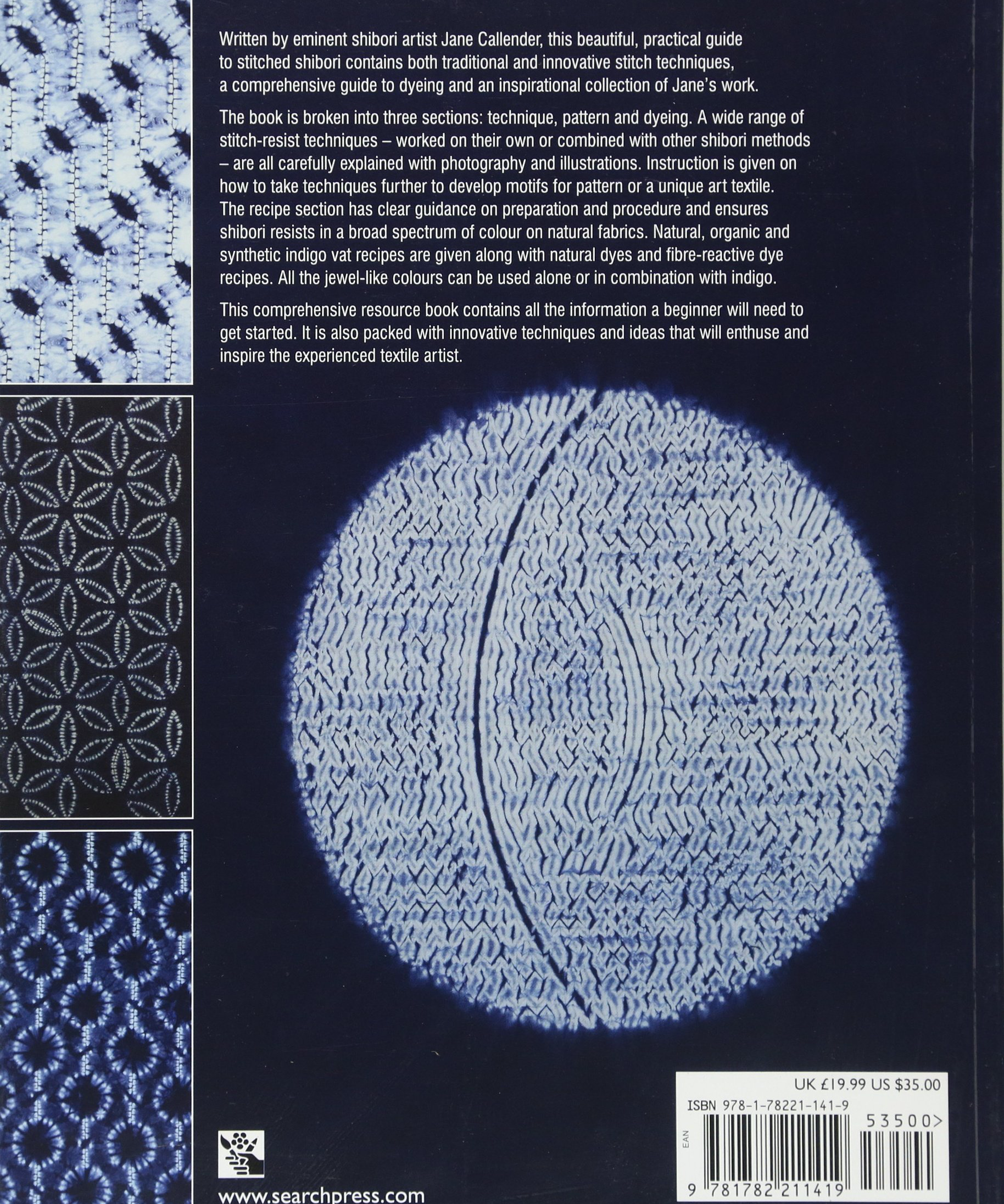 Stitched Shibori: Technique, Innovation, Pattern, & Design