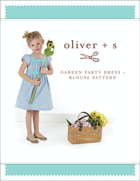 Garden Party Dress + Blouse