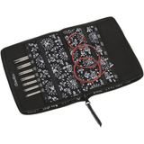 Twist Interchangeable Stainless Steel Knitting Needles - 4" Small Half Set