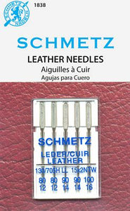 Leather Needles 5 pk Assorted 130/705 H LL 1838