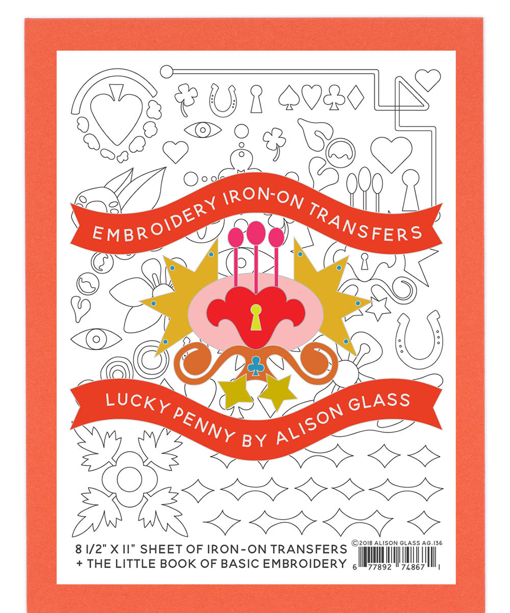 Embroidery Iron-On Transfer
