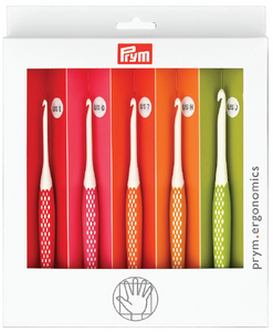 Prym Ergonomics Crochet Hook Set Small (E,G,7,H,J)