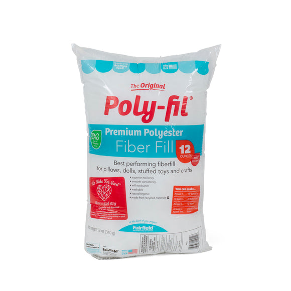 Poly-Fil Fiberfill 12 oz