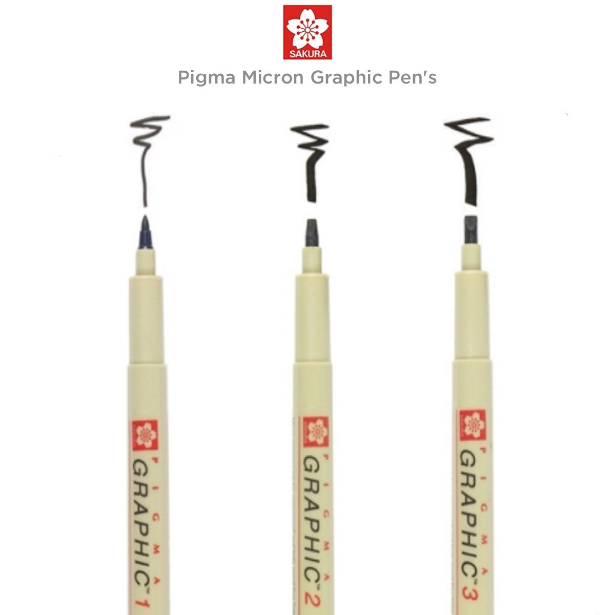 Pigma Graphic 2  Level Chisel Nib - 2.0mm