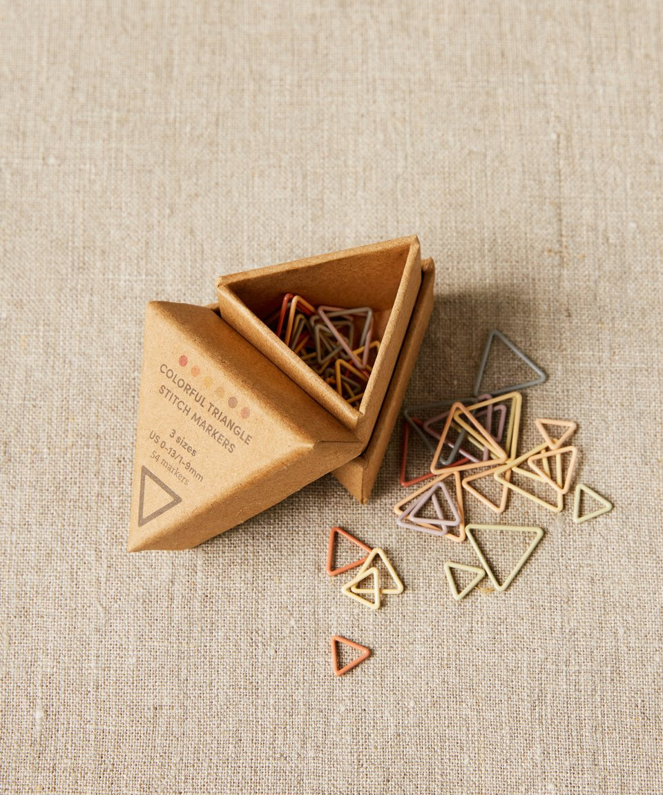 Cocoknits Triangle Stitch Markers 54ct