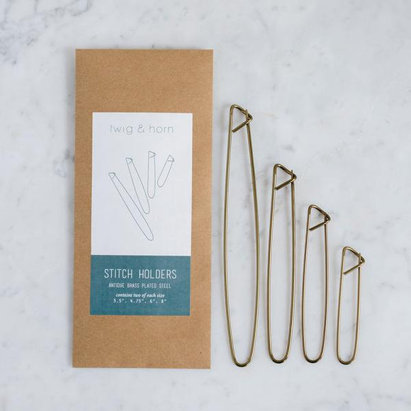 Stitch Holder Set Brass - 8 pack