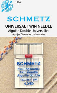 Universal Twin Needle 130/705 H ZWI 4,0/80 1794